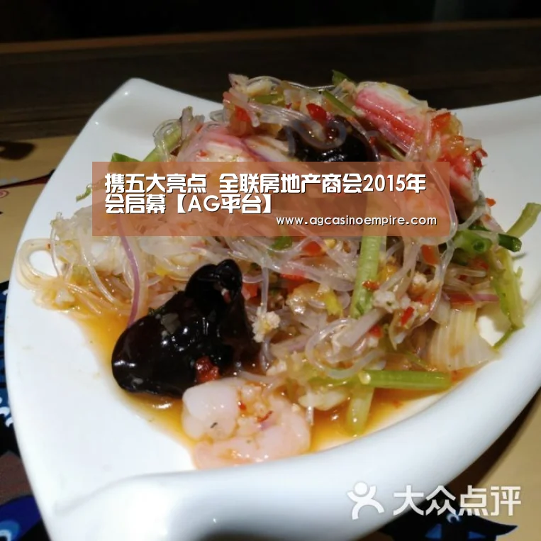 携五大亮点 全联房地产商会2015年会启幕【AG平台】(图3) AG竞猜